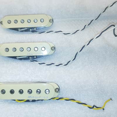 Orig Fender  Hot Noiseless Strat  Pickup Set  #053336/ #053326 image 1