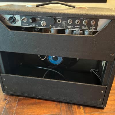 1968 Fender Princeton Reverb "Silverface Drip Edge" -  Blackline - AA764 Circuit image 2