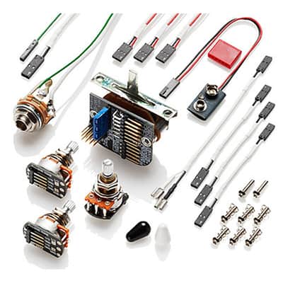EMG SA/SA/85 HSS Pickup Set, Black image 9