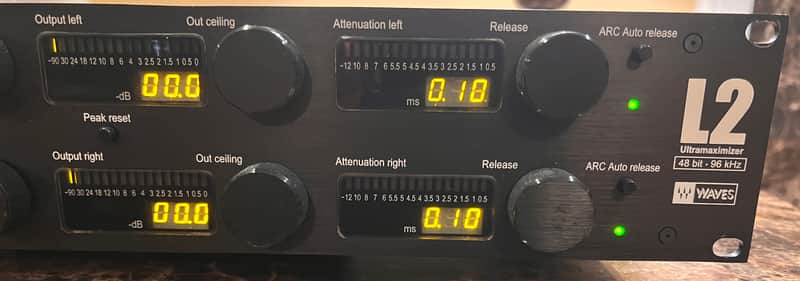 Waves L2 Ultramaximizer Hardware Mastering Limiter 48-bit 96 kHz Very Good image 1
