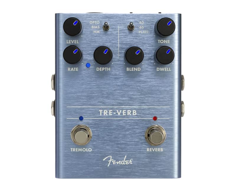 Used Fender Tre-Verb Digital Reverb/Tremolo Pedal image 1