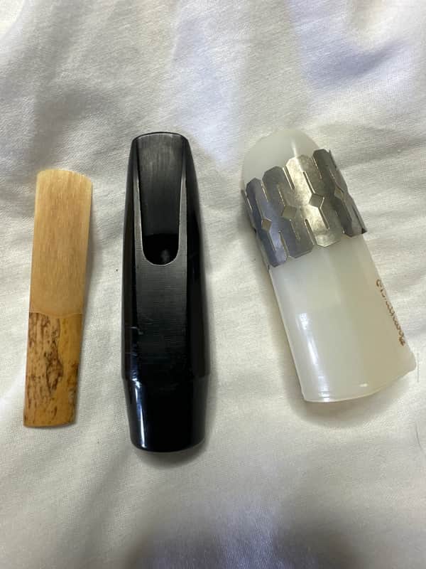 Brilhart Level Air Tenor saxophone mouthpiece Bb tenor saxophone 1966 - Hard Rubber image 1