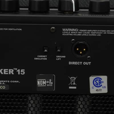 Used Fender Bassbreaker 15 1x12 Tube Combo Amplifier image 12