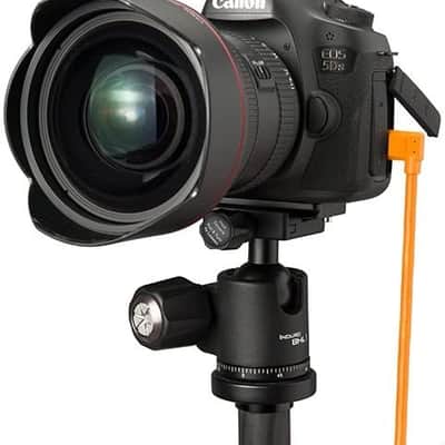 Tether Tools TetherPro USB 3.0 to Micro-B Right Angle Cable, 15' (4.6m), High-Visibility Orange image 6
