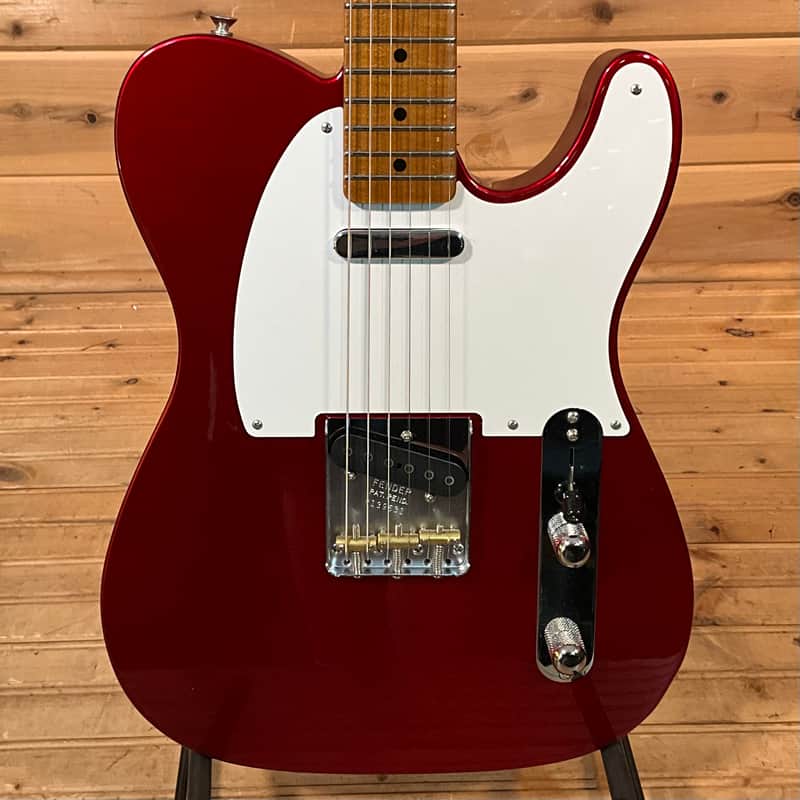 Fender Custom Shop 1953 Telecaster Lush Closet Classic Electric Guitar - Candy Apple Red image 1