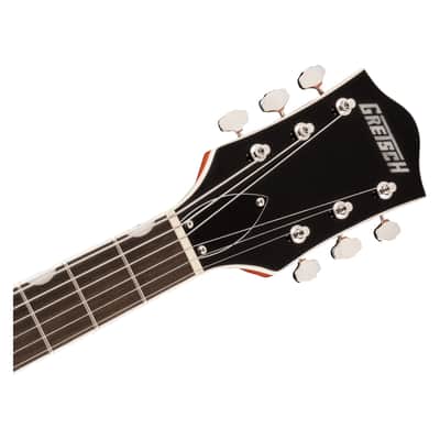 Gretsch G5420T Electromatic Classic Hollow Body Electric Guitar w/Bigsby, Laurel Fingerboard, Orange Stain image 5