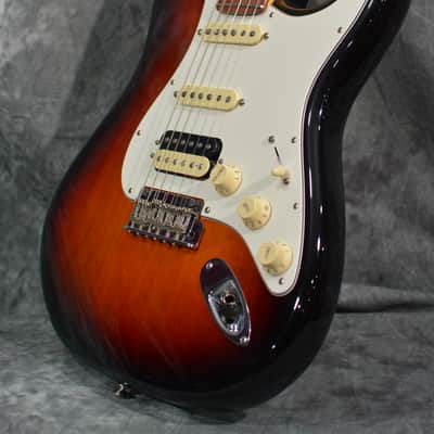 Fender American Standard Stratocaster HSS Shawbucker 2016 Sunburst w Deluxe Hardshell Case & FAST Shipping image 6