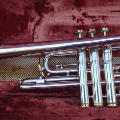 Couesnon Cornet 1923 - Silver with gold wash bell image 4