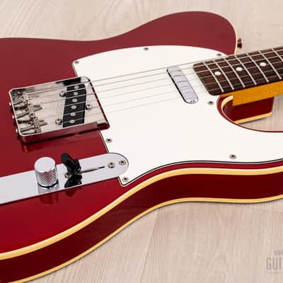 1990 Fender Telecaster Custom '62 Vintage Reissue TL62B-650 Candy Apple Red Near-Mint, Japan MIJ Fujigen image 6