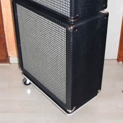 Immagine Amplified Nation Overdrive Reverb 2023 - 50W version - Custom Black Crocodile - Head + 2 x 12" Warehouse WGS12L Cab ! - 8