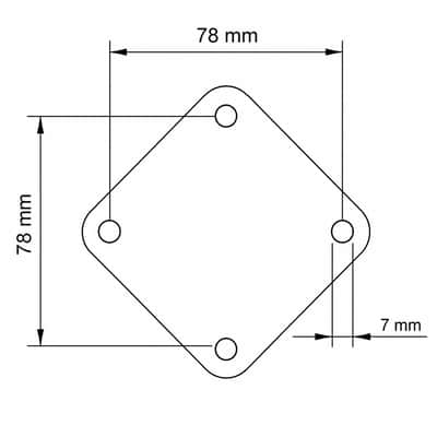 Ludwig Classic Bass Drum Blanking Plate Stainless Steel image 4