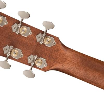 Fender Paramount PO-220E Orchestra, All Mahogany, Ovangkol Fingerboard, Aged Cognac Burst image 6