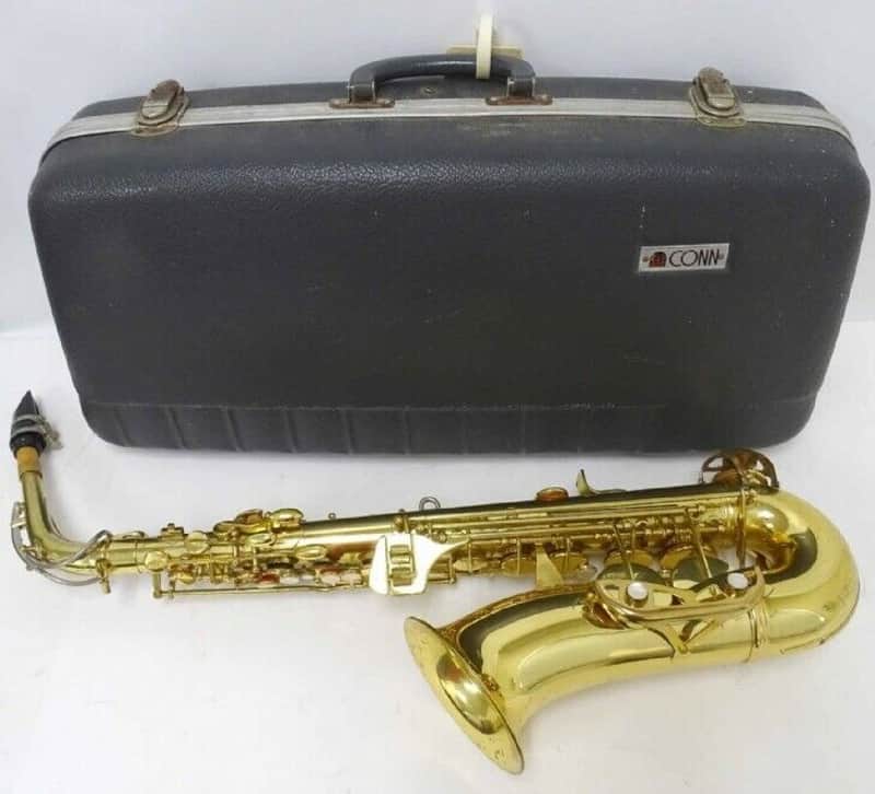 Conn Shooting Stars Alto Saxophone, Good Condition, with case/neck/MP image 1