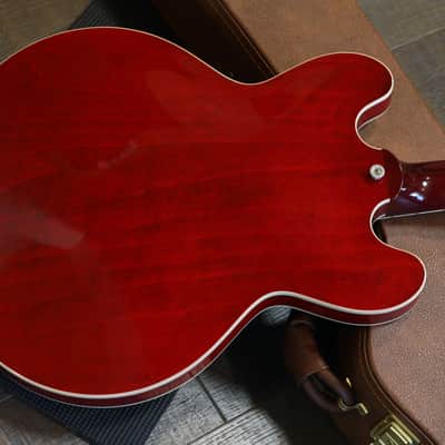 Minty! 2022 Gibson ES-335 Semi-Hollow Electric Guitar Cherry Gloss + OHSC image 13