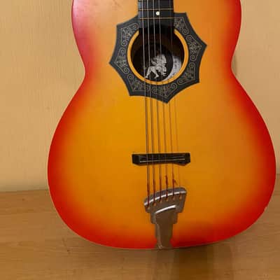Orfeus Plovdiv Acoustic Guitar Bulgarian Orpheus 6 String Vintage image 2