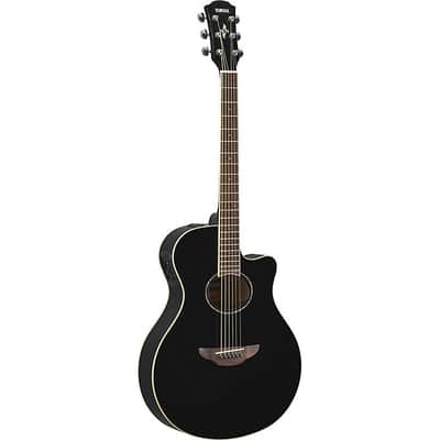 Yamaha APX600 Acoustic-Electric Guitar Black image 2