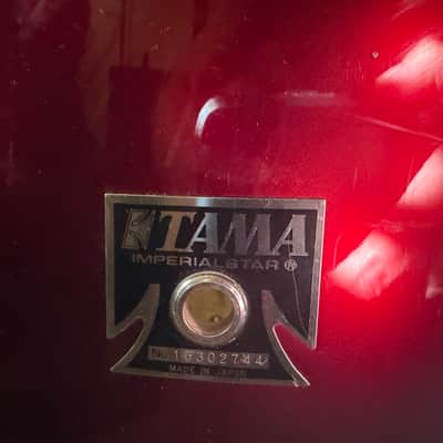 Tama Imperialstar 1970s-80s - Dark Cherry Red image 5