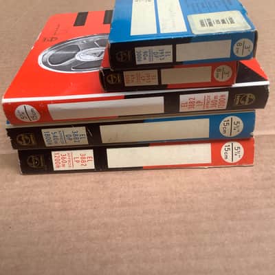 5 x Philips Vintage Reel analog tape vintage recording reels tapes image 8