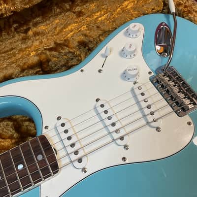 Fender Eric Johnson signature Stratocaster 2008 - Tropical Turquoise image 9