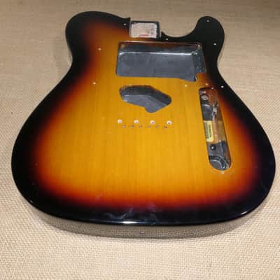 2011 Fender Telecaster Guitar Body Sunburst image 5