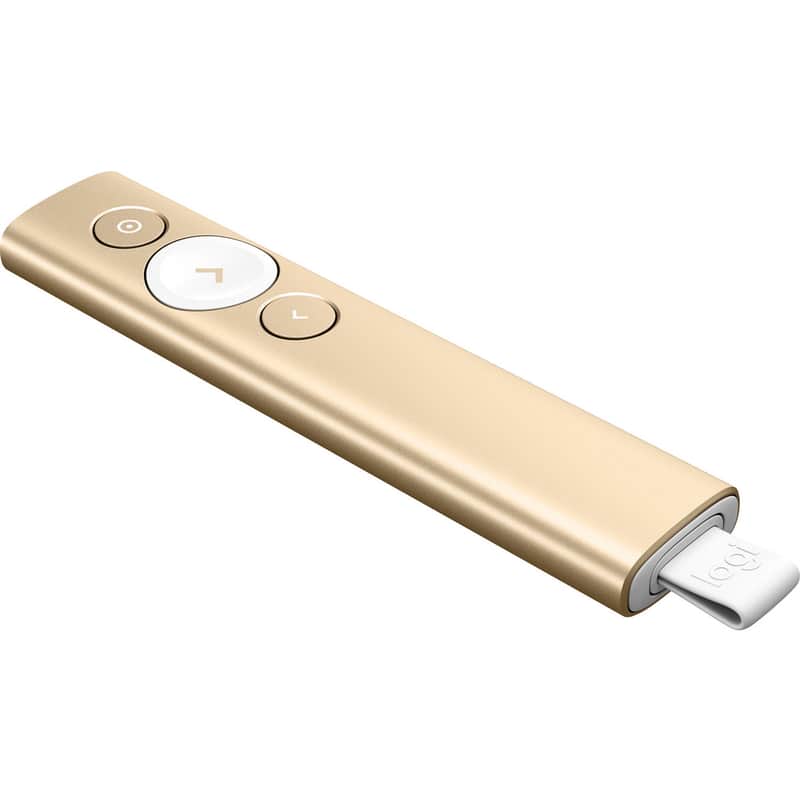 Logitech Spotlight Presentation Remote, Gold image 1