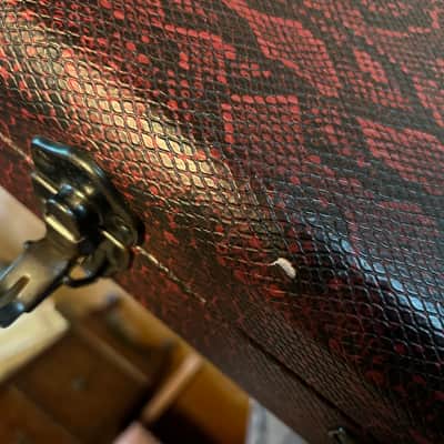 Gibson Nikki Sixx Signature Thunderbird Bass 2012 - Red - w/ snakeskin case...WOW! image 20
