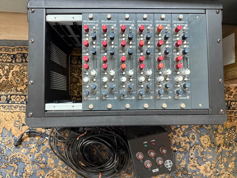 Rupert Neve Designs Shelford 5051 Inductor EQ / Compressor (5 not 6!), Rack, Power Supply! image 1