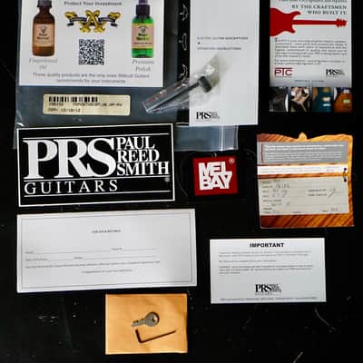 PRS P22 Custom 22 Piezo Stoptail Quilted 10 Top Natural Smokeburst 2012 image 23