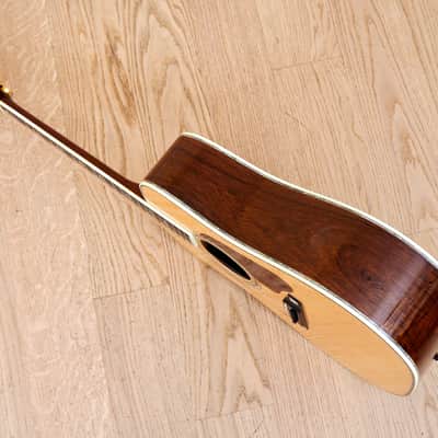 1985 Alvarez by Kazuo Yairi DY96 Dreadnought Acoustic Guitar w/ COA & Case image 14