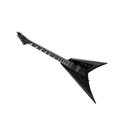 ESP KH-V Kirk Hammett Signature Series 6-String Electric Guitar with Macassar Ebony Fingerboard, Includes Deluxe Hardshell Case (Right-Handed, Black Sparkle) image 6