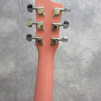 JJ Heart  JCC Heart Concert Style Acoustic Guitar - 3/4 size Playful Pink image 4