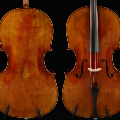 Finely Hand Made 4/4 Cello Montagnan Cello European Wood Hard Case No.W-028 image 2