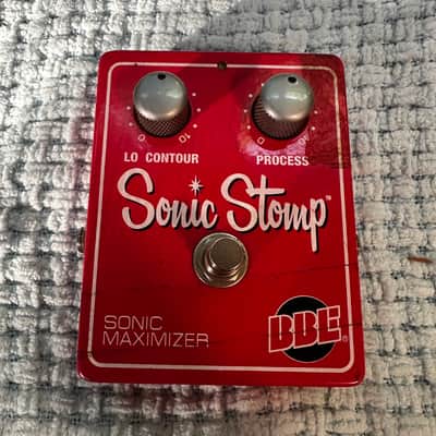 BBE Sonic Stomp Sonic Maximizer 2010s - Red image 1