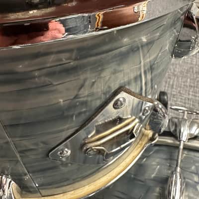 Gretsch Round Badge Mid 60s - Blue Oyster Pearl Wrap image 10