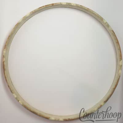 *Rogers 15" 6-Ply Jasper Maple Wood Hoop/Rim Snare/Tom Drum Batter 50s Cleveland image 4