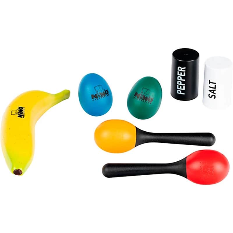 Nino Percussion Mixed Shaker Set - 7 Pieces image 1
