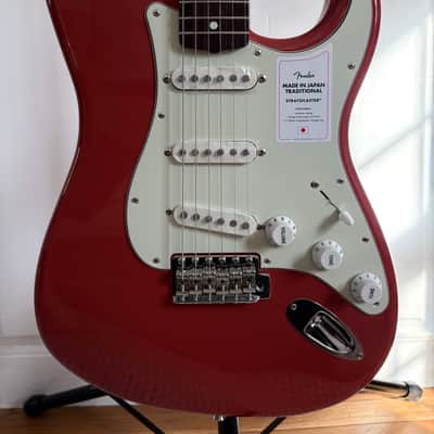 ~ NEW ~ Fender Made In Japan Traditional 60's Stratocaster - Fiesta Red image 5