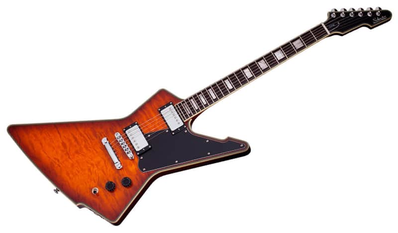 Schecter E-1 Custom US Sunset Stripe-Pasadena for $1189! Save NOTHING from MSRP!