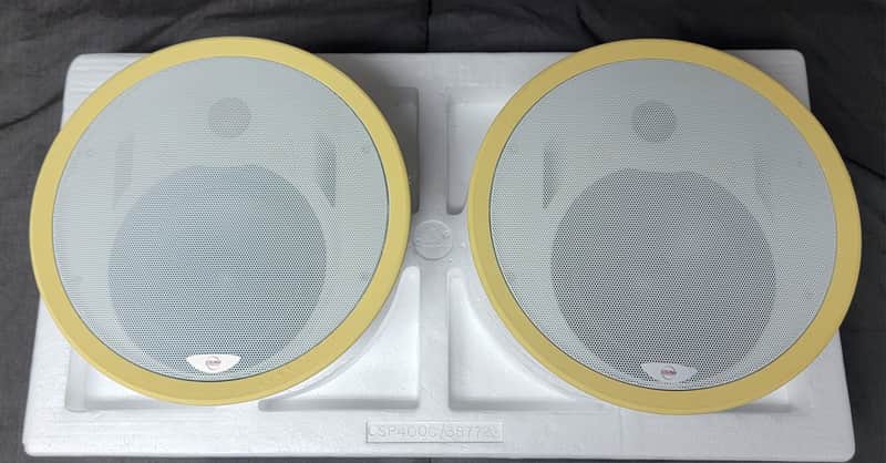 (2) EAW CIS400 / Mackie SP400C Ceiling Speakers 16 Ohms image 1