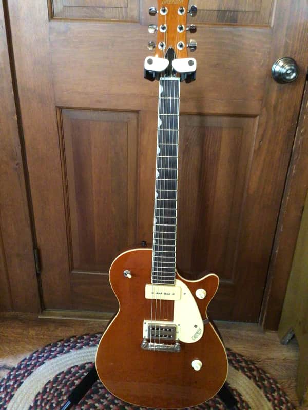 Gretsch Gretsch G2215-P90 Streamliner Junior Jet Club P90 Electric Guitar 2000's - Single Barrel Stain image 1
