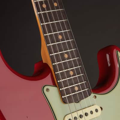 Fender Custom Shop LTD 1964 L-Series Stratocaster Aged Dakota Red/Journeyman image 7