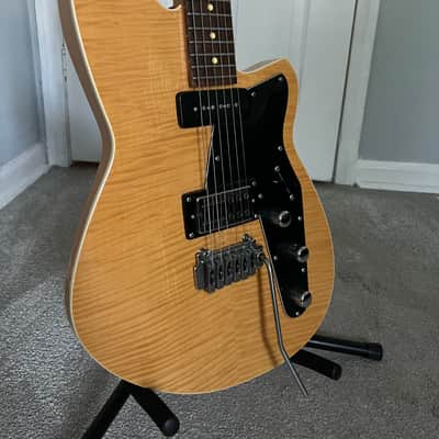 Reverend Double Agent W with Rosewood Fretboard - Natural Flame Maple image 2