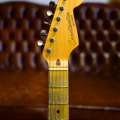 Constantin Guitars Sweetcaster Classic #0009 - Aged White Ash 3.67 kilos !!!VIDEO!!! image 5