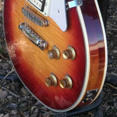 Luxor Les Paul 300 1976 Cherry Sunburst Lawsuit Japan image 9