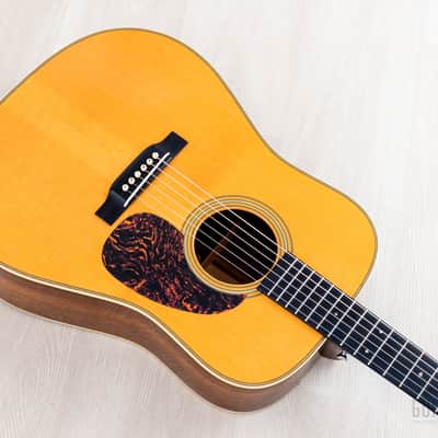 2010 Martin D-28 Marquis Herringbone Dreadnought Pre-War-Spec Adirondack Top, Near-Mint w/ Case & Tags image 11