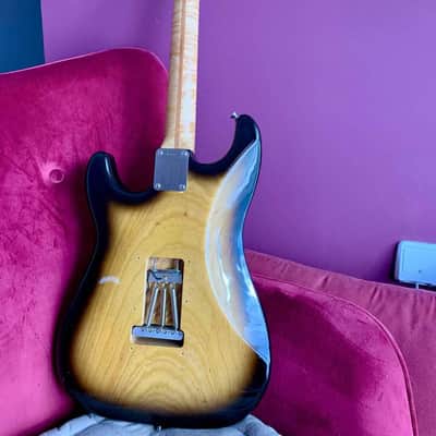 Callaham S Strat 2000’s Two tone Sunburst image 3