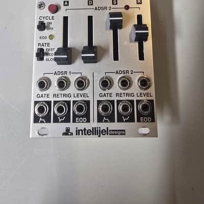 Intellijel Dual ADSR Eurorack Synth Module 2015 - 2018 - Silver image 1