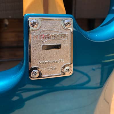 Kramer JK LK Pacer deluxe 1980’s Metallic Blue (teal) image 10