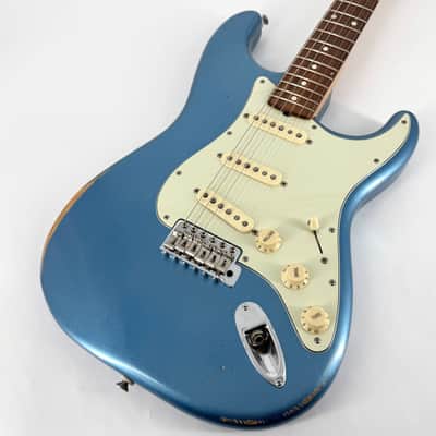 2021 Fender Vintera Road Worn 60’s Stratocaster – Lake Placid Blue image 3