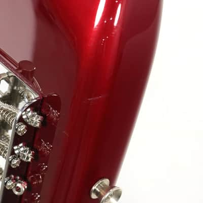 Fender Japan PB57-65 Lefty  Candy Apple Red image 8